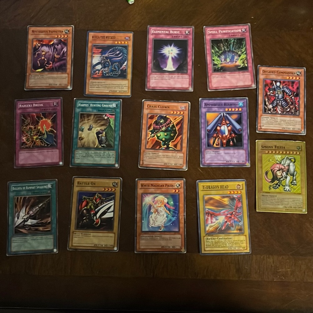 Yu-Gi-Oh! trading cards